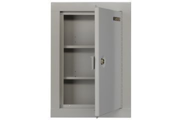 Image of Stack-On Mid Sized In Wall Steel Cabinet, Medium, Beige Gloss Finish IWC-22