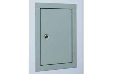 Image of Stack-On Mid Sized In Wall Steel Cabinet, Medium, Beige Gloss Finish IWC-22