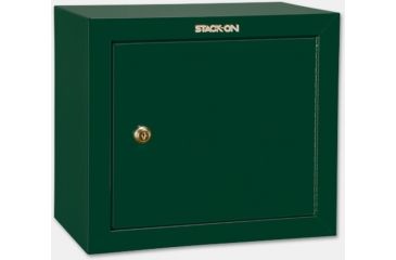 Image of Stack-On Pistol/Ammo Steel Cabinet w/ 1 Removable Shelf, Hunter Green GCG-500