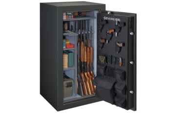 Image of Stack-On Sovereign 36 - Gun Elec Lock, Textured, Black, oversized, S-36-DGP-E-S
