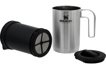 Image of Stanley All-In-One Boil w/ Brew French Press, 32oz, Stainless Steel, 10-02345-008