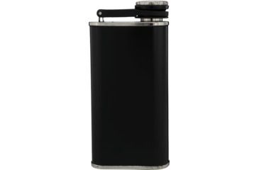 Image of Stanley Classic Easy Fill Wide Mouth Flask 8oz-, Matte Black, 8 ounce, 10-00837-123