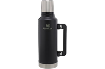 Image of Stanley Classic Legendary Bottle, Bpa-Free, 2 Quart/1.9 L Capacity, 18/8 SS Construction, Black, 10-07934-002