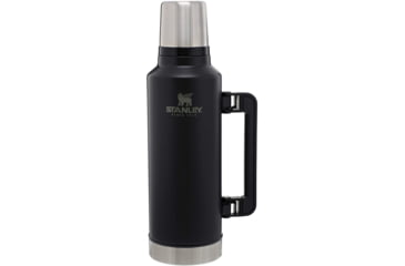 Image of Stanley Classic Legendary Bottle, Bpa-Free, 2 Quart/1.9 L Capacity, 18/8 SS Construction, Black, 10-07934-002