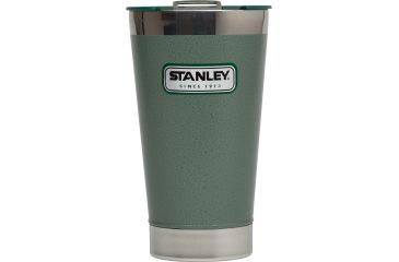 Image of Stanley Classic Vacuum Pint - 16oz-Hammertone Green-Clearance