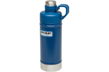 Image of Stanley Classic Vacuum Water Bottle, Hammertone Cobalt, 18 oz 10-02105-005