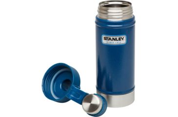 Image of Stanley Classic Vacuum Water Bottle, Hammertone Cobalt, 18 oz 10-02105-005