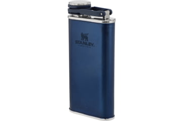 Image of Stanley Easy-Fill Wide Mouth Flask, 8Oz, Bpa-Free, 18/8 SS Construction, Blue, 10-00837-125