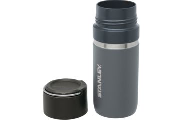 Image of Stanley Go Series with Ceramivac Vacuum Bottle 16oz, Asphalt 10-03107-003