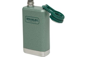 Image of Stanley PMI Adventure Ss Flask - 5 Oz, Hammertone Green, 10-01695-001