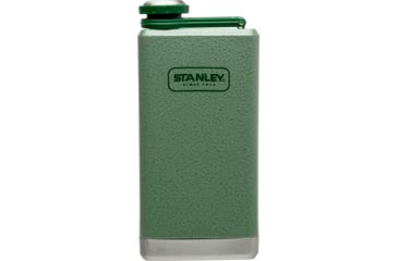Image of Stanley PMI Adventure SS Flask - 8 Oz, Hammertone Green, 10-01564-001