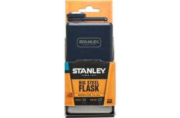 Image of Stanley PMI Adventure SS Flask - 8 Oz, Hammertone Navy, 10-01564-002