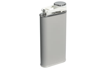 Image of Stanley The Easy Fill Wide Mouth 8 oz Flask, Ash, 8 oz / 0.23 L, 10-00837-347