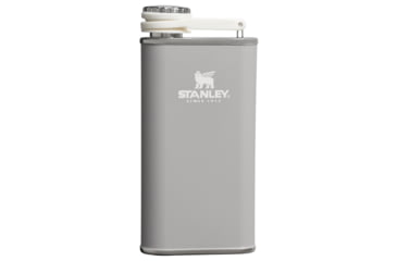 Image of Stanley The Easy Fill Wide Mouth 8 oz Flask, Ash, 8 oz / 0.23 L, 10-00837-347