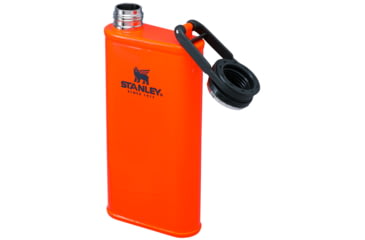 Image of Stanley The Easy Fill Wide Mouth Flask, Blaze Orange, 8 oz, 10-00837-242