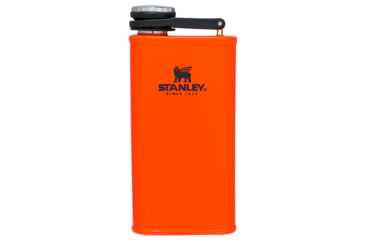 Image of Stanley The Easy Fill Wide Mouth Flask, Blaze Orange, 8 oz, 10-00837-242