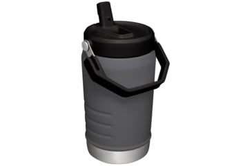 Image of Stanley The IceFlow 40oz Flip Straw Jug, Charcoal, 40 oz, 10-09996-064