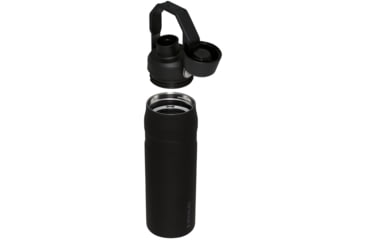 Image of Stanley The IceFlow Fast Flow 24 oz Bottle with Fast Flow Lid, Black 2.0, 24 oz / 0.71 L, 10-11287-091