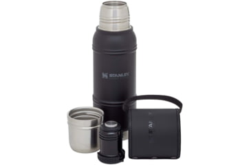 Image of Stanley The Quadvac Thermal Bottle, Foundry Black, 1.1qt / 1.0L, 10-09841-002