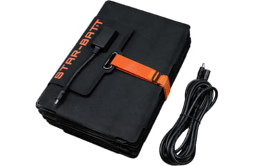 Image of Star-Batt Solar Panel, Black/Orange, SBS-02