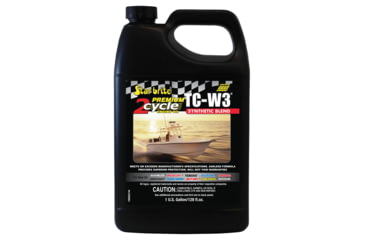 Image of Star Brite Premium 2 Cycle Tc W3 Synthetic Blend Engine Oil, 1 Gallon, 19000