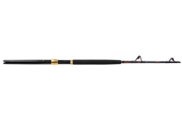 Image of Star Rods Handcrafted Stand-Up Conventional Rod 1 Piece, Black Aftco Rollers, 59, B50100RSHC