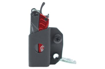 Image of StatGear Kydex Keychain Sheath for Gerber Dime &amp; Leatherman Squirt, Black, GDIME-BLK