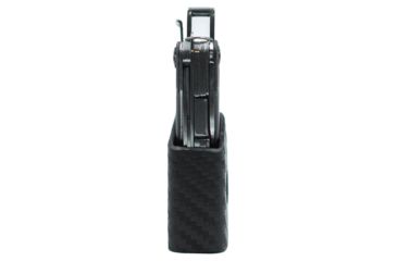 Image of StatGear Kydex Keychain Sheath for Gerber Dime &amp; Leatherman Squirt, Carbon Fiber Black, GDIME-CF-BLK