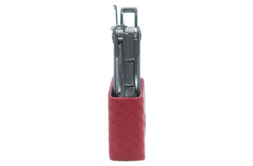 Image of StatGear Kydex Keychain Sheath for Gerber Dime &amp; Leatherman Squirt, Carbon Fiber Red, GDIME-CF-RED