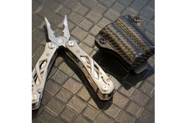 Image of StatGear Kydex Sheath for Gerber Suspension, Carbon Fiber Black, GSUSP-CF-BLK
