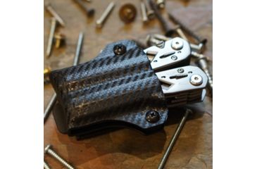 Image of StatGear Kydex Sheath for Gerber Suspension, Carbon Fiber Black, GSUSP-CF-BLK