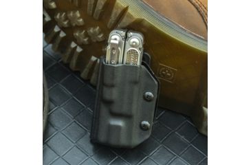 Image of StatGear Kydex Sheath for Leatherman Free P2, Black, LP2-BLK