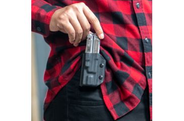 Image of StatGear Kydex Sheath for Leatherman Free P2, Black, LP2-BLK