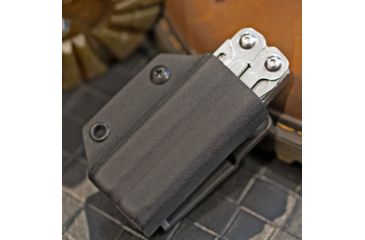 Image of StatGear Kydex Sheath for Leatherman Wingman &amp; Sidekick, Black, LWING-BLK