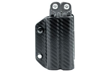 Image of StatGear Kydex Sheath for Leatherman Wingman &amp; Sidekick, Carbon Fiber Black, LWING-CF-BLK