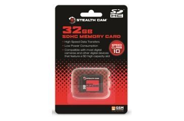 Image of Stealth Cam 32GB SDHC Memory Card,Single Pack STC-32GB