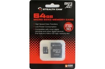 Image of Stealth Cam 64GB Micro SD Card STC-64MICSD