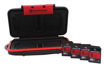 Image of Stealth Cam STC-MCSC-8GB Memory Card Case 8GB SD Cards 4 Cards Per Case