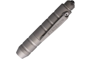 Image of Stedemon EDC Tactical Pen Blasted, Edc Tactical Pen, 2.88in Overall, Blasted Finish, Twist Off Cap, Comes With One Additional Standard Black Ink Refill, Titanium Construction, Blasted, P01BLS