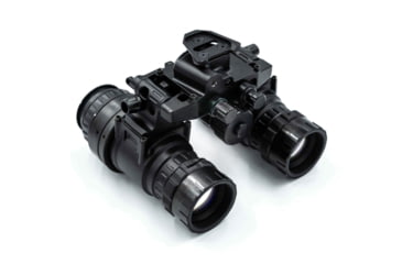 Image of Steele Industries Nighthawk-MG 1x Night Vision Manual Gain with Elbit Milspec White Phosphor Image Intensifiers, Black, NVB-NTMG-EW-BLK