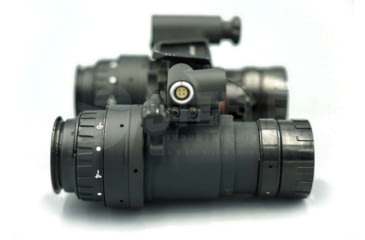 Image of Steele Industries RNVG Ruggedized Night Vision Goggle, LEMO Elbit Thin Filmed Green Phosphor Com Spec, Anodized Matte Black, RNVG-B-123-AP-ELBIT-F9800XLSH