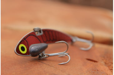 Image of SteelShad 3/8 oz Blade Bait, Red/Crawfish, SSL-10005