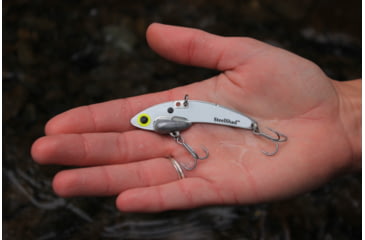 Image of SteelShad 3/8 oz Blade Bait, White Shad, SSL-10062