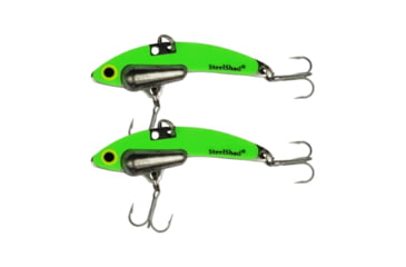 Image of SteelShad Mini, 2 Pack, 1/4 Oz, Glow Green, SSL-10238
