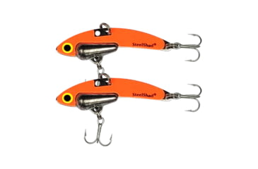 Image of SteelShad Mini, 2 Pack, 1/4 Oz, Glow Orange, SSL-10237