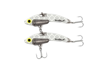 Image of SteelShad Mini, 2 Pack, 1/4 Oz, Glow Silver, SSL-10236