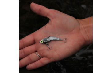 Image of SteelShad Mini, 2 Pack, 1/4 Oz, Silver/Chrome, SSL-10075