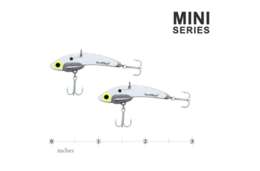 Image of SteelShad Mini, 2 Pack, 1/4 Oz, White Shad, SSL-10078