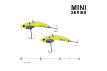 Image of SteelShad Mini, 2 Pack, 1/4 Oz, Yellow Shad, SSL-10079
