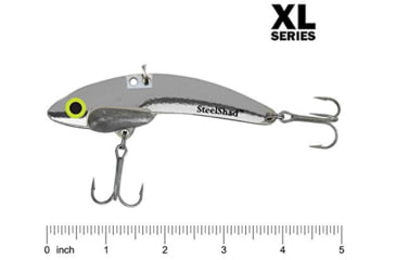 Image of SteelShad XL Bait, 3/4 Oz, Silver/Chrome, SSL-10012